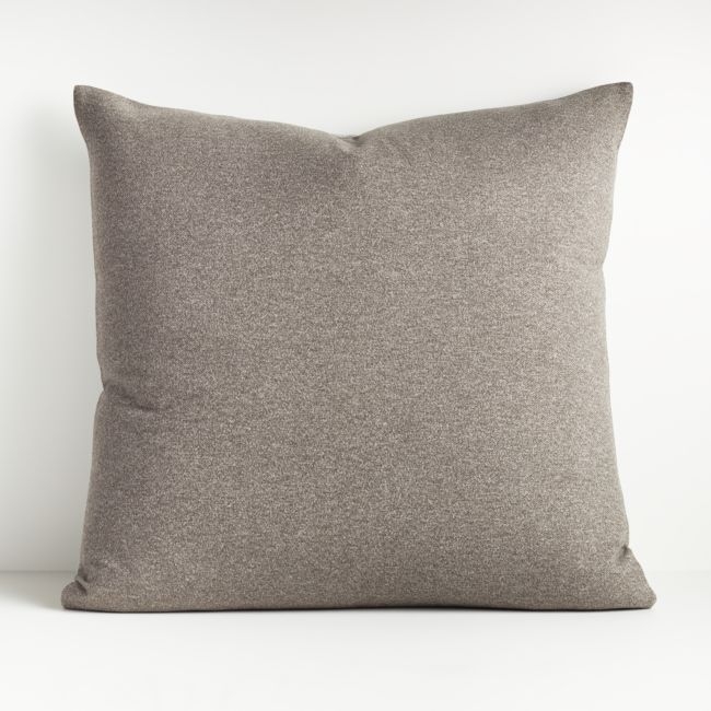 Carlo Grey Reversible Throw Pillow 23" - Image 0