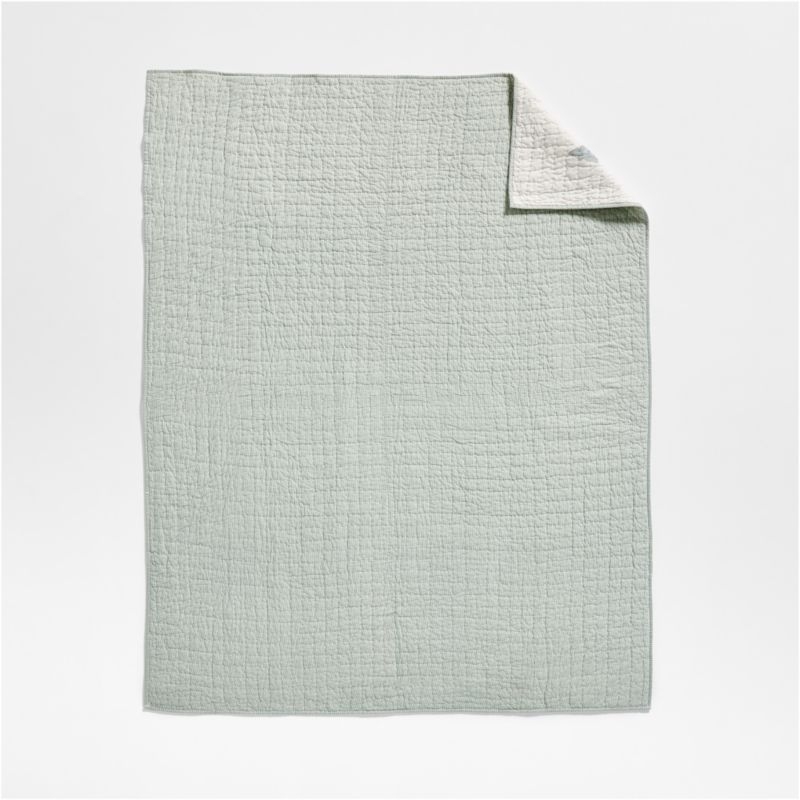 Winter Village Kantha Christmas Kids Full/Queen Quilt - Image 2