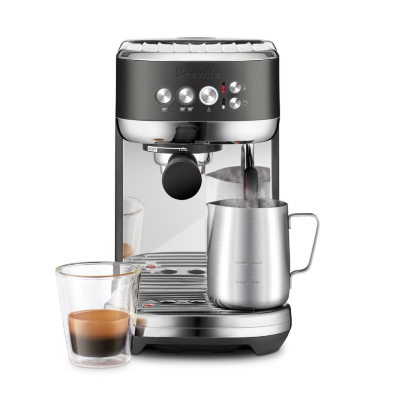 Breville ® Bambino ® Plus Black Stainless Steel Espresso Machine - Image 1