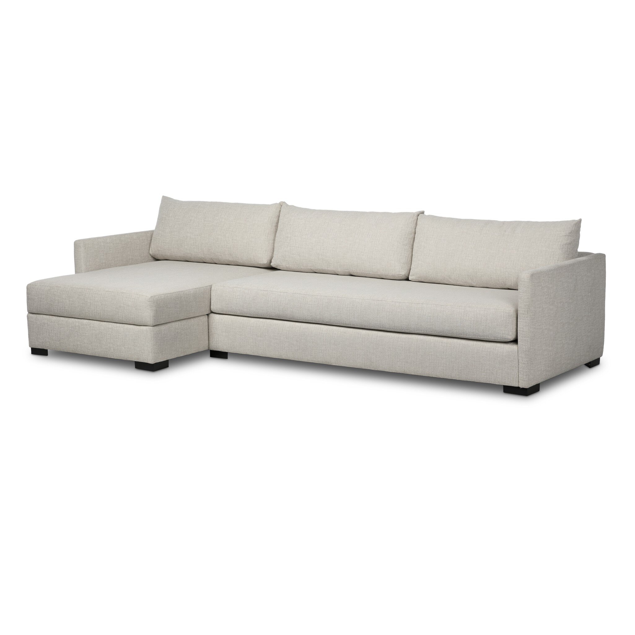 Wickham 2-Piece Sectional - Alameda Snow - Image 1