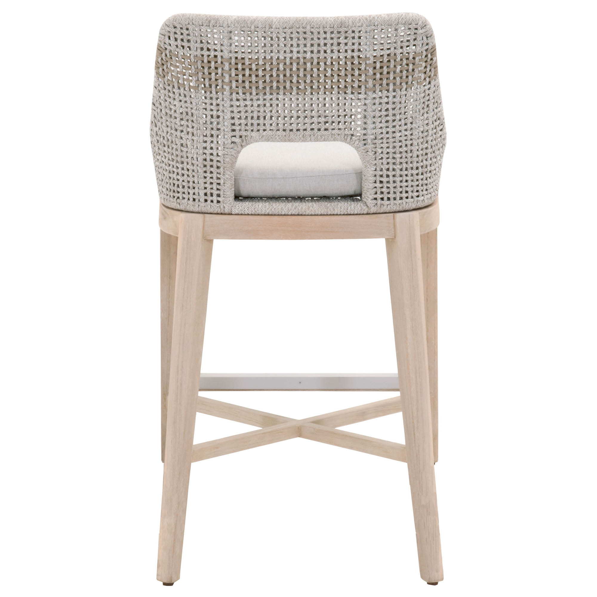 Tapestry Outdoor Barstool, Gray - Image 3