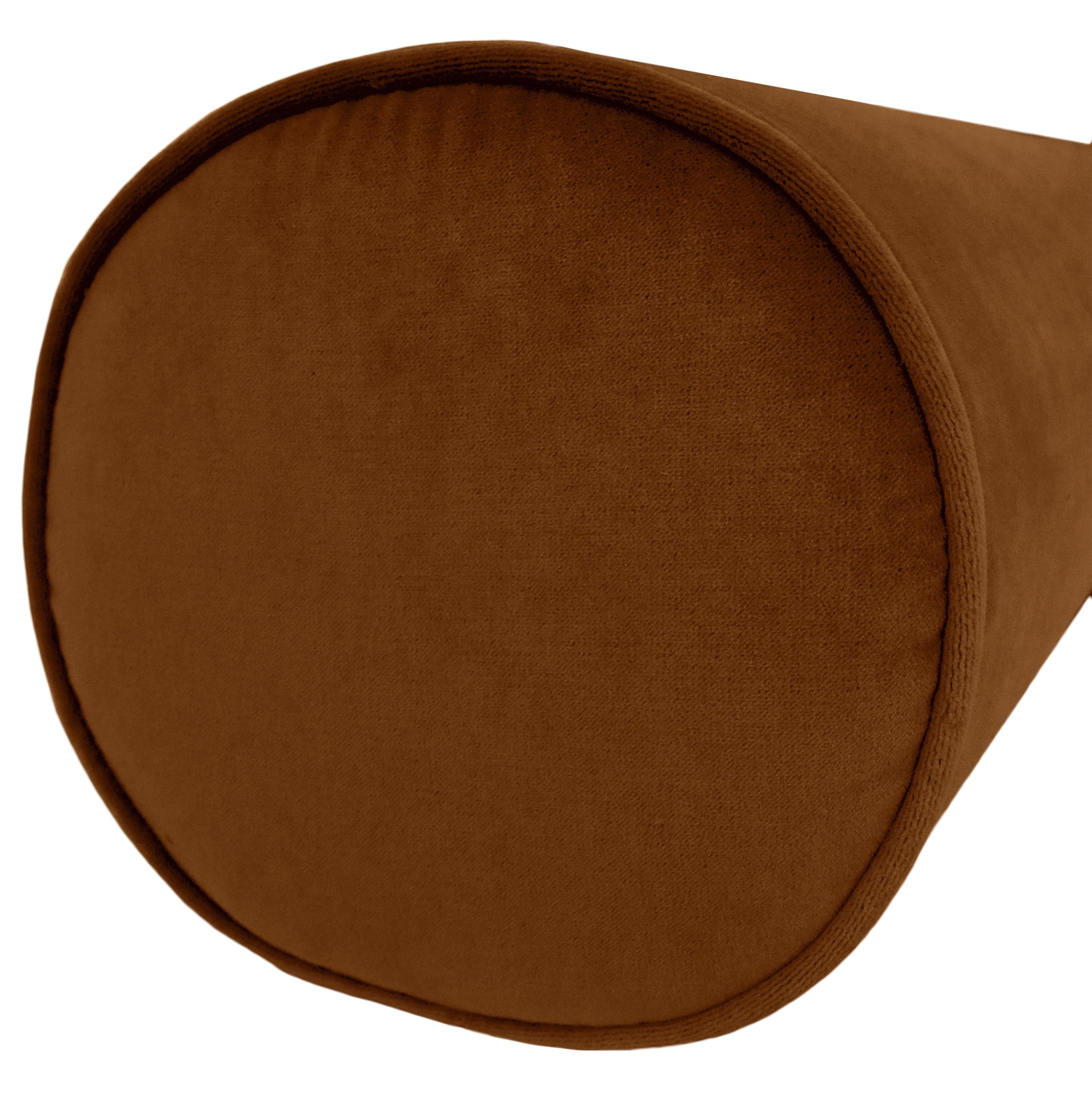 THE BOLSTER :: SOCIETY VELVET // COGNAC - TWIN XL // 9" X 30" - Image 2