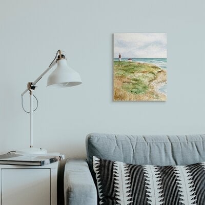 Point Judith Cliffside Lighthouse Coastal Landscape - Image 0