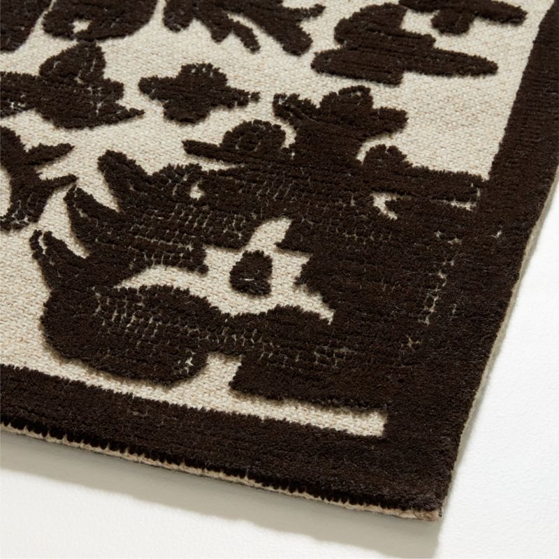 Avalon Wool Hand-Tufted Charcoal Grey Area Rug 10'x14' - Image 2