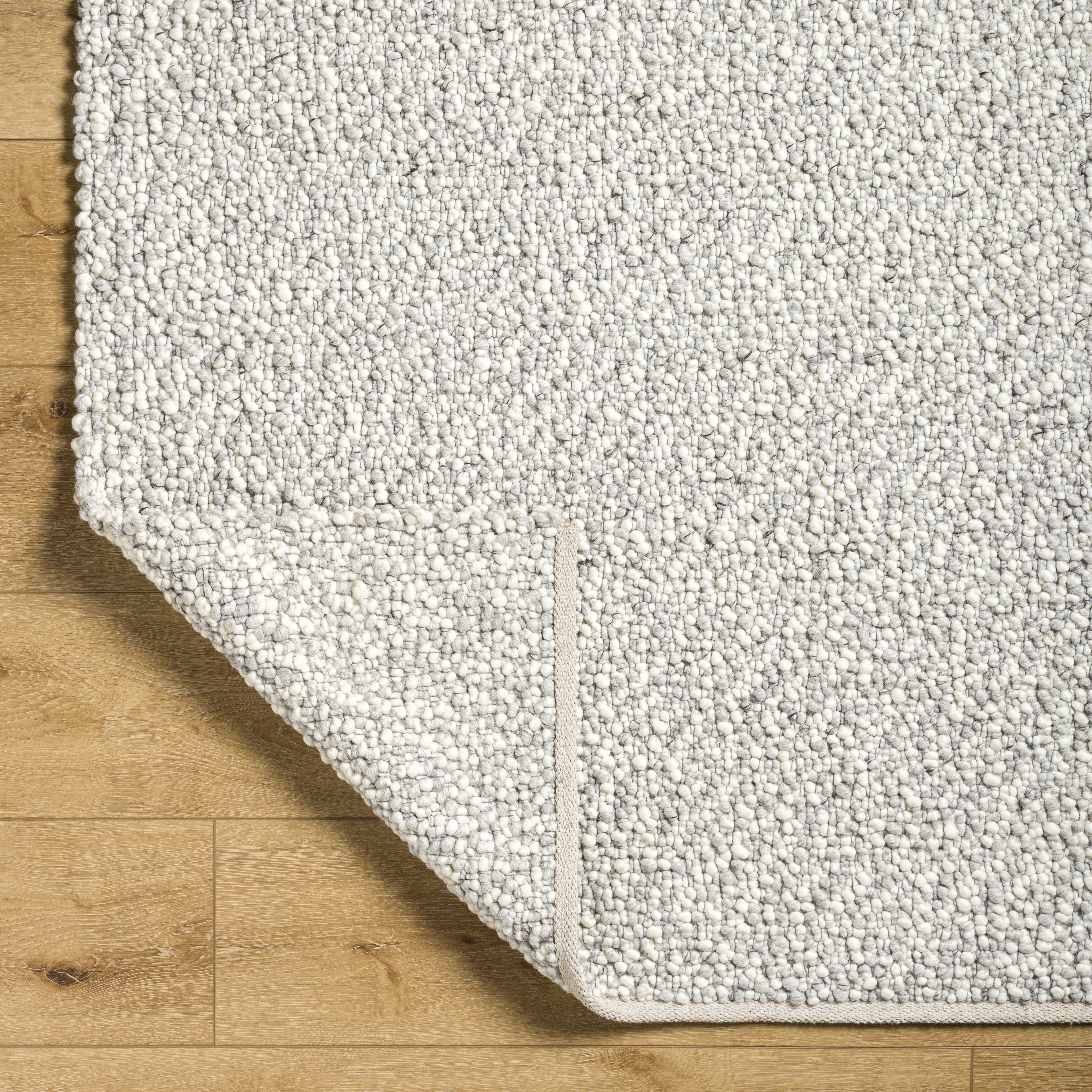 Super Pebble Beige Indoor 2' x 3' Handmade Rug - Image 3
