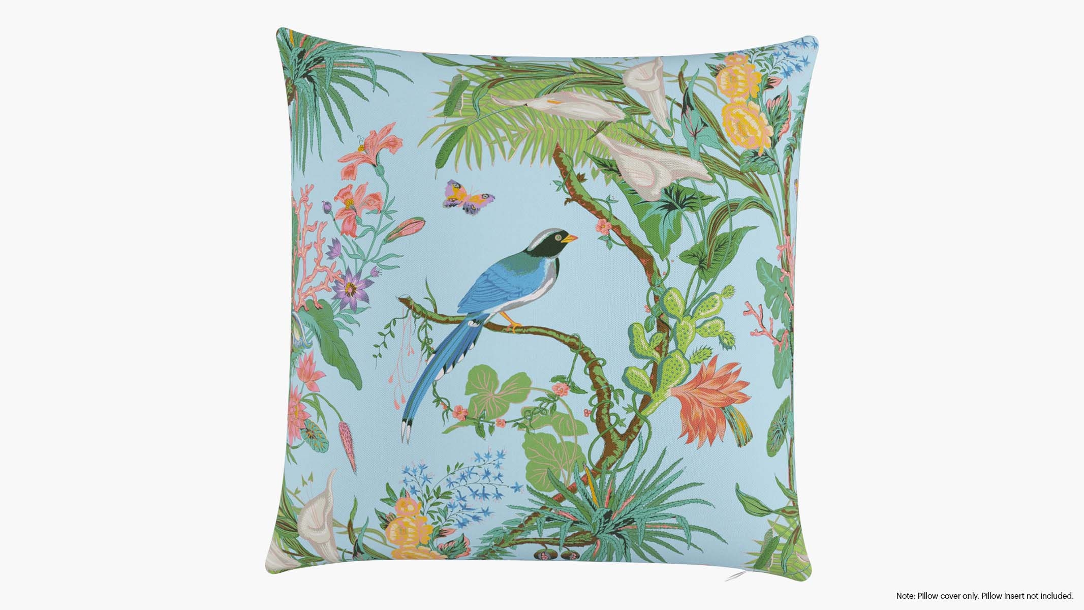 Throw Pillow Cover 22", Sky Cinque Terra, 22" x 22" - Image 0