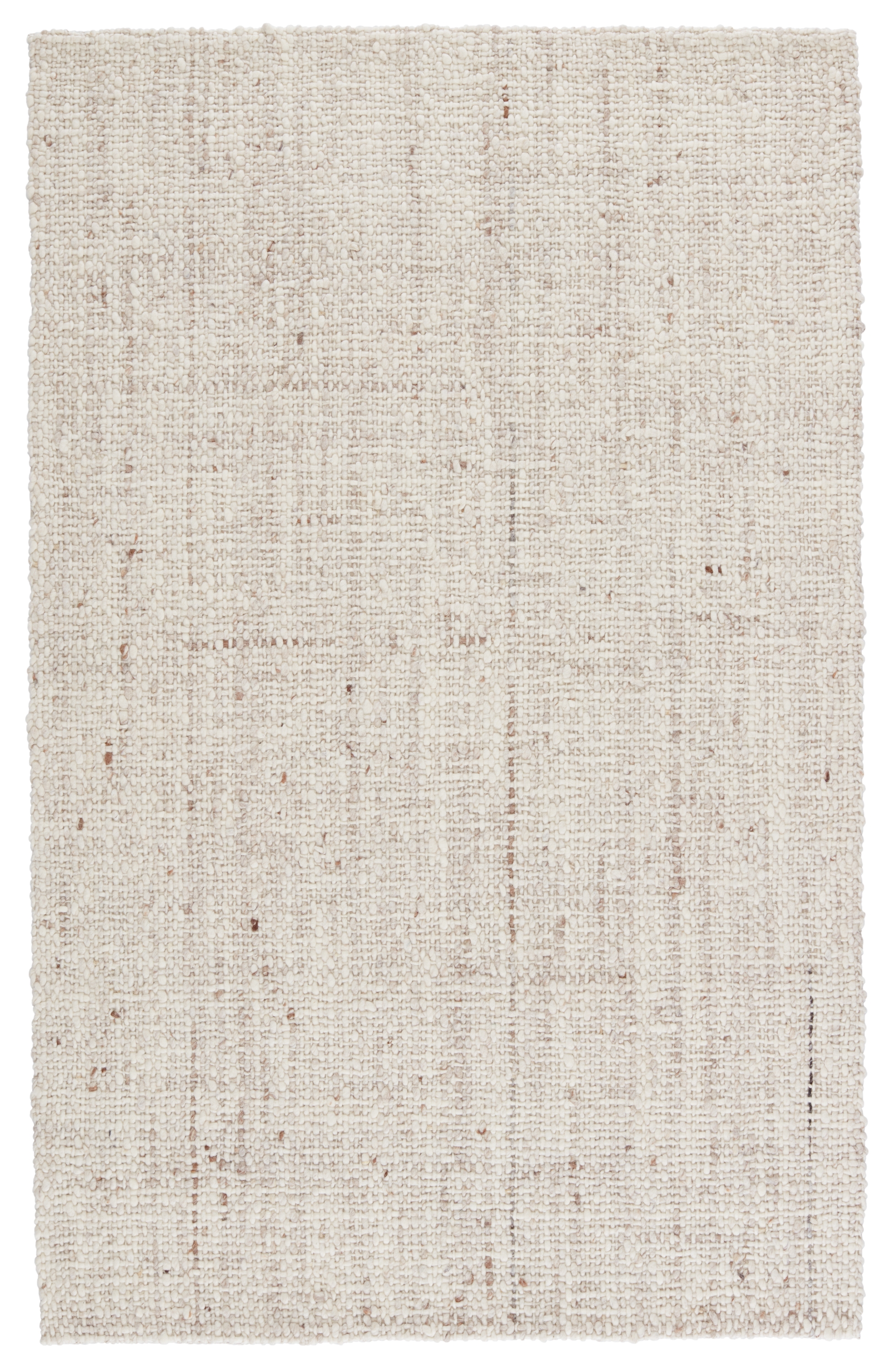 Season Handmade Solid Cream/ Tan Area Rug (8'X10') - Image 0
