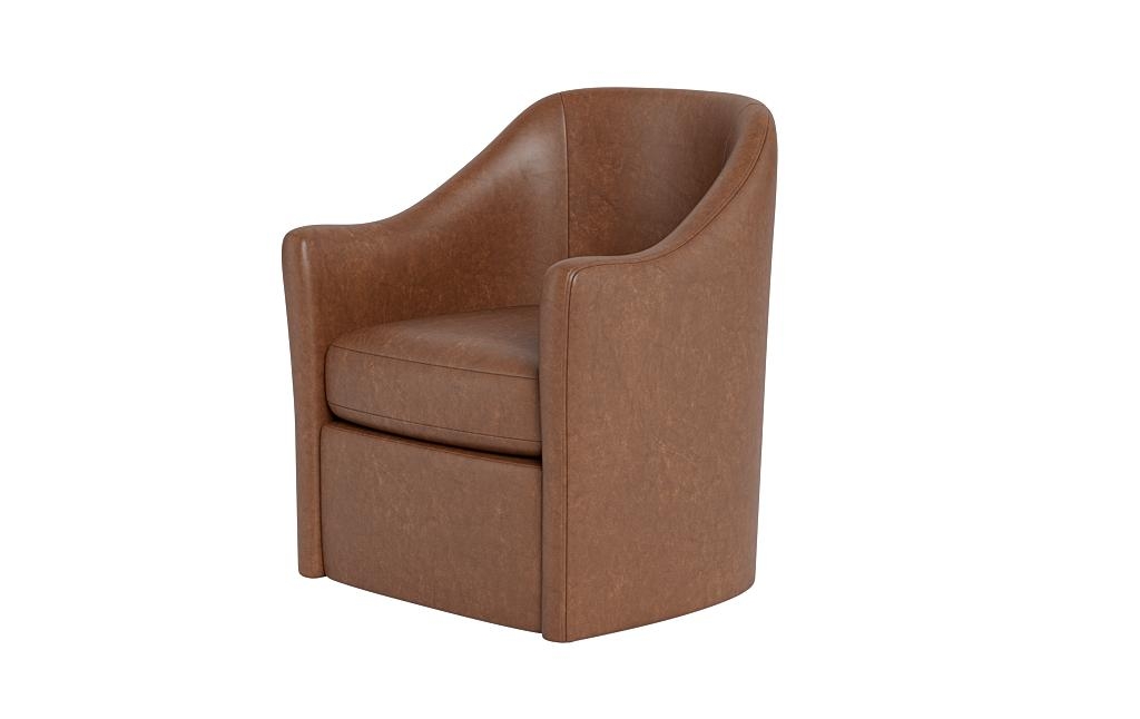 Savona Leather Swivel Chair - Image 2
