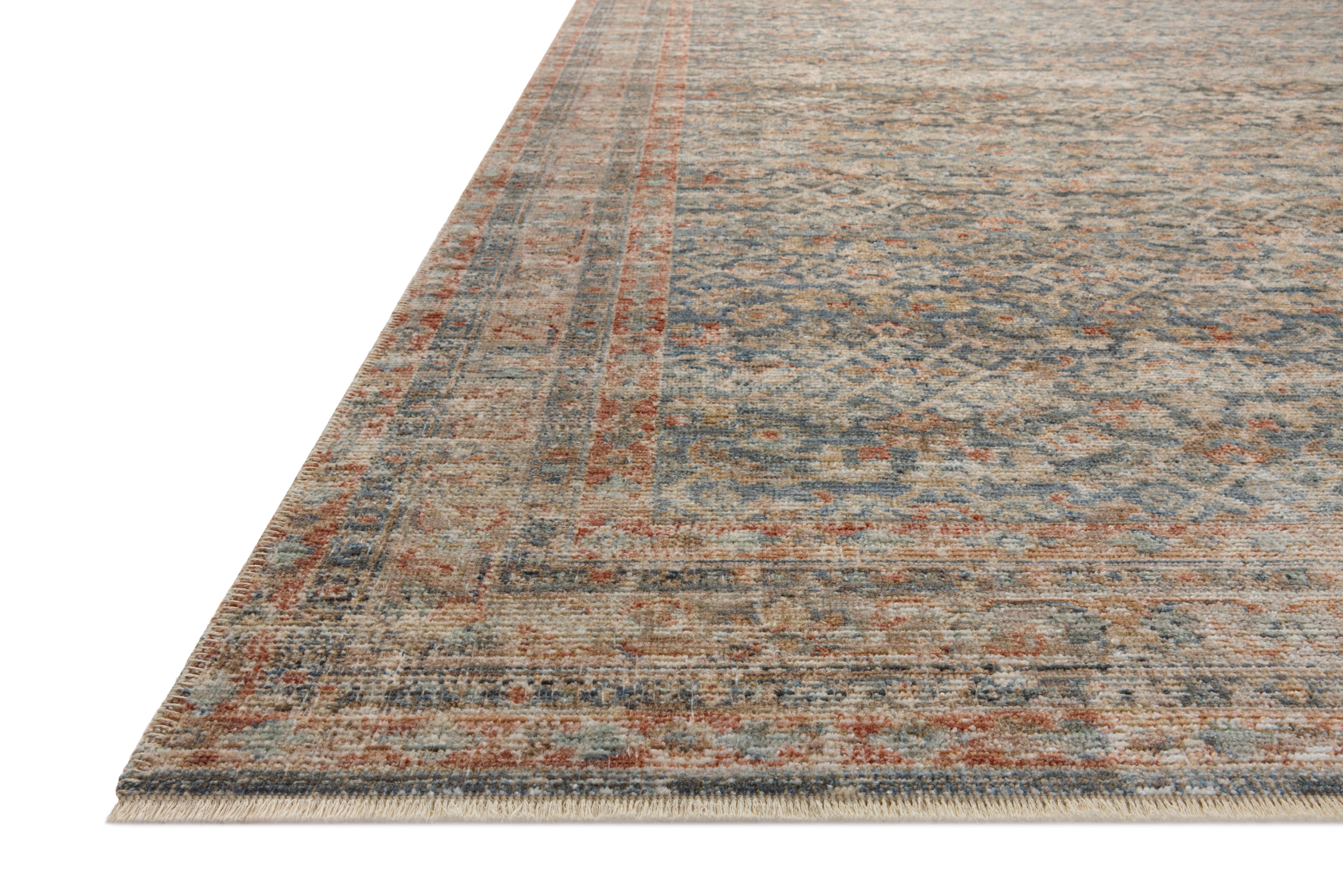 Loloi Heritage Blue / Rust 12'-0" x 15'-0" - Image 2