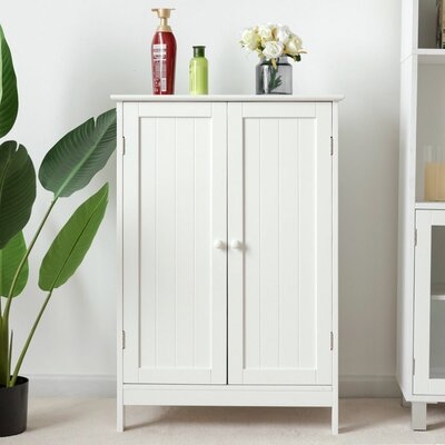 23.5'' W x 34.5'' H x 13'' D Free-Standing Bathroom Cabinet - Image 0