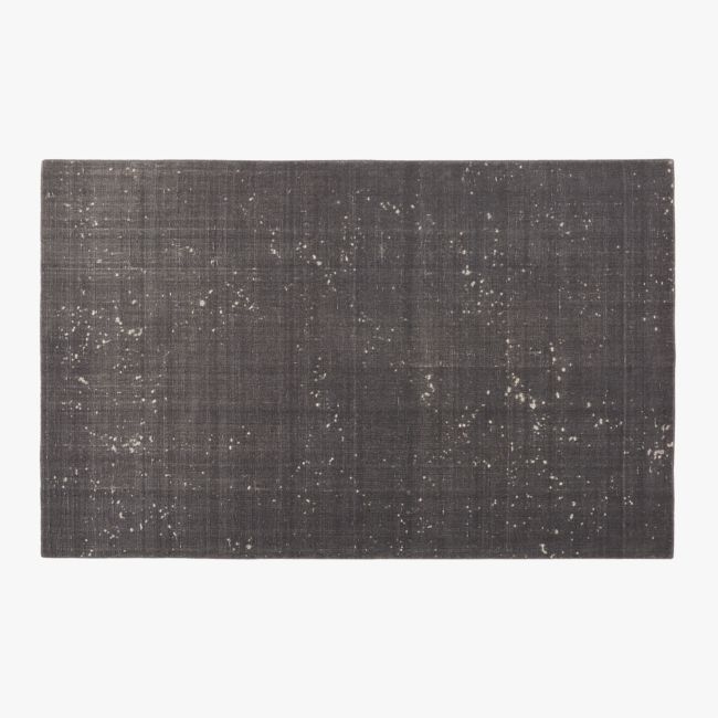 Avi Handloomed Grey Speckled Rug 8'x10' - Image 0