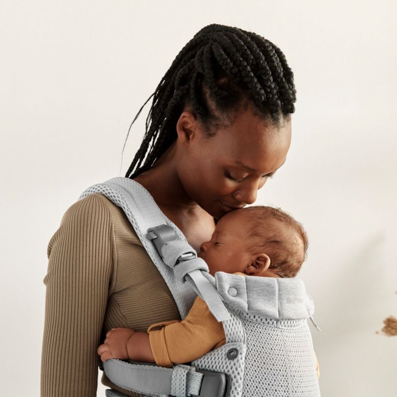 BABYBJÖRN ™ Silver Grey Harmony 3D Mesh Baby Carrier - Image 4