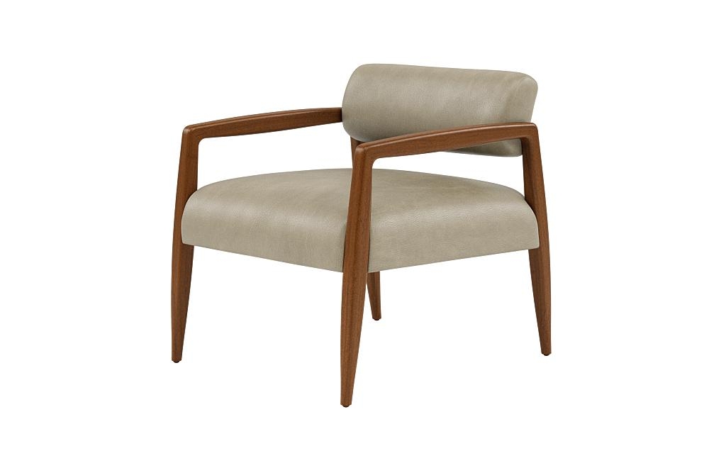 Gwen Leather Accent Chair - Image 2