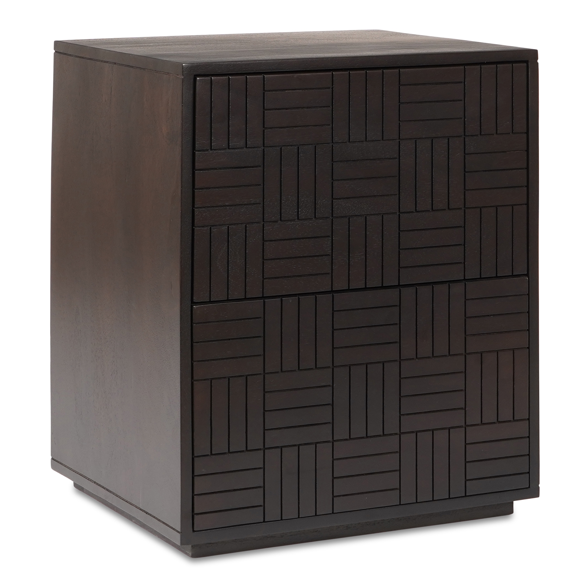 Denman Nightstand Dark Brown - Image 1
