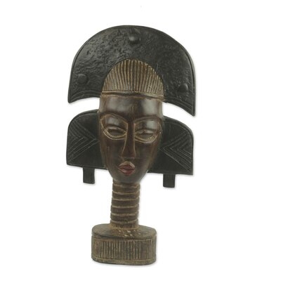 Chamisa Ashanti Pride African Wood Mask - Image 0