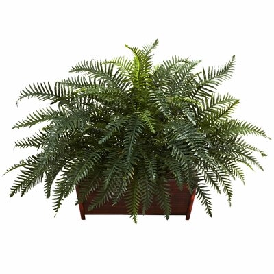 29" Artificial Fern Plant in Planter - Image 0