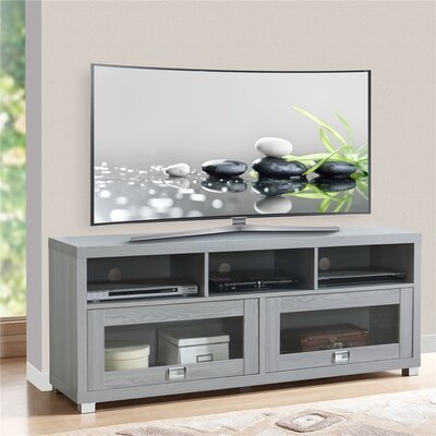 Tv Stand For Tvs Up To 75in, Grey - Image 0