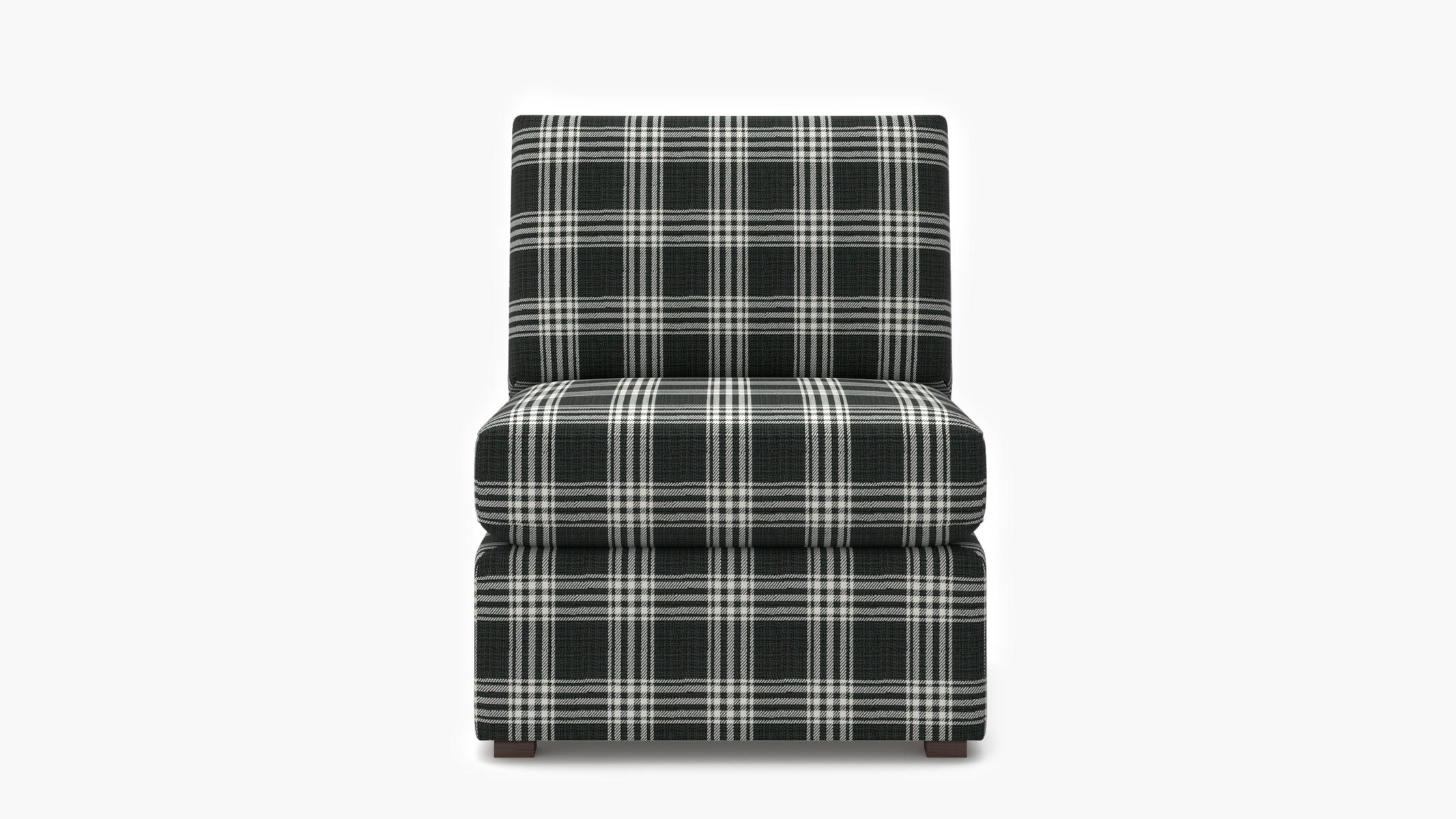 Grande Slipper Chair, Barnegat Plaid - Image 0