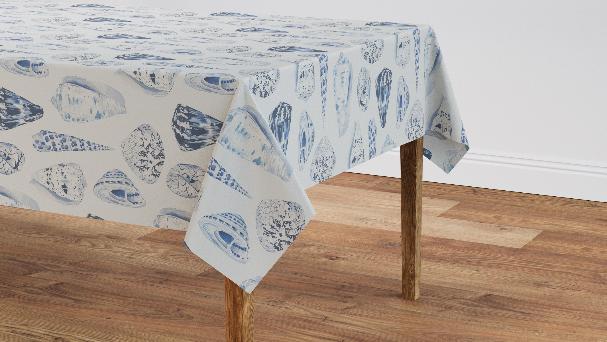 Tablecloth 56" x 90", Porcelain Coquina, 56" x 90" - Image 0