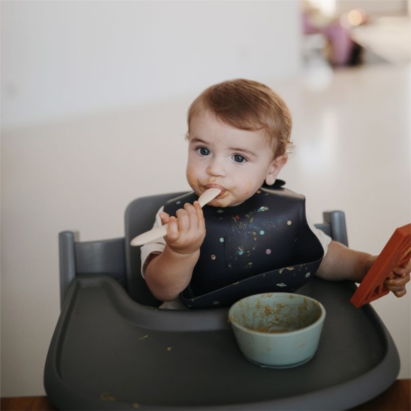 Mushie Green Suction Silicone Bowl - Image 1