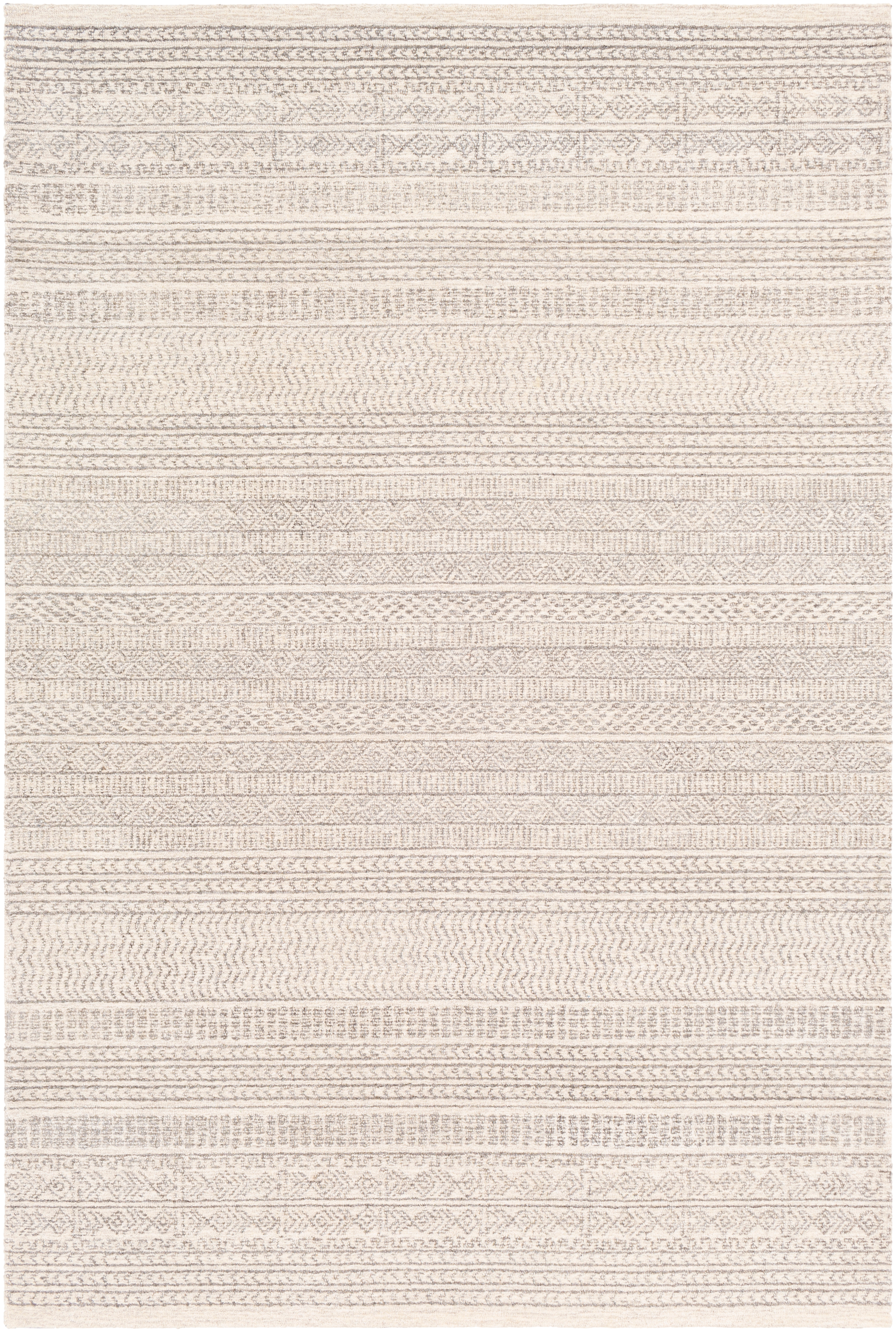 Maroc Beige Indoor 7'6" x 9'6" Handmade Rug - Image 0
