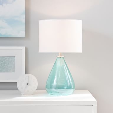 Waterdrop Table Lamp, Blush - Image 3