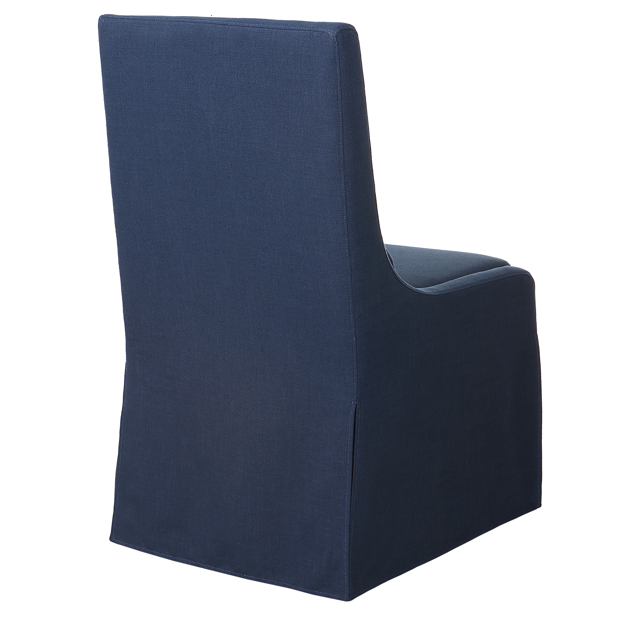 Coley Denim Armless Chair - Image 5