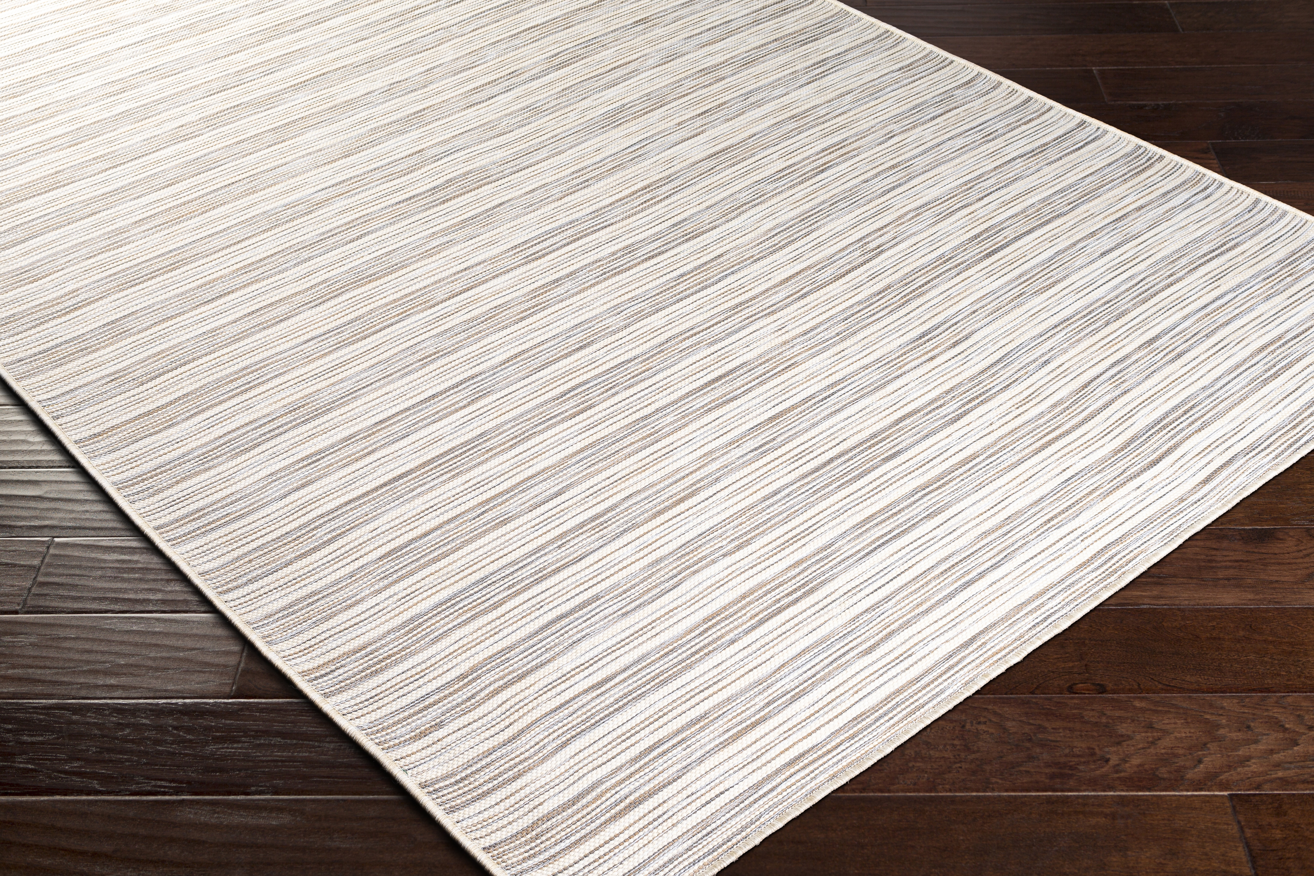 Pasadena Beige Outdoor 2'6" x 7'3" Machine Woven Rug - Image 6