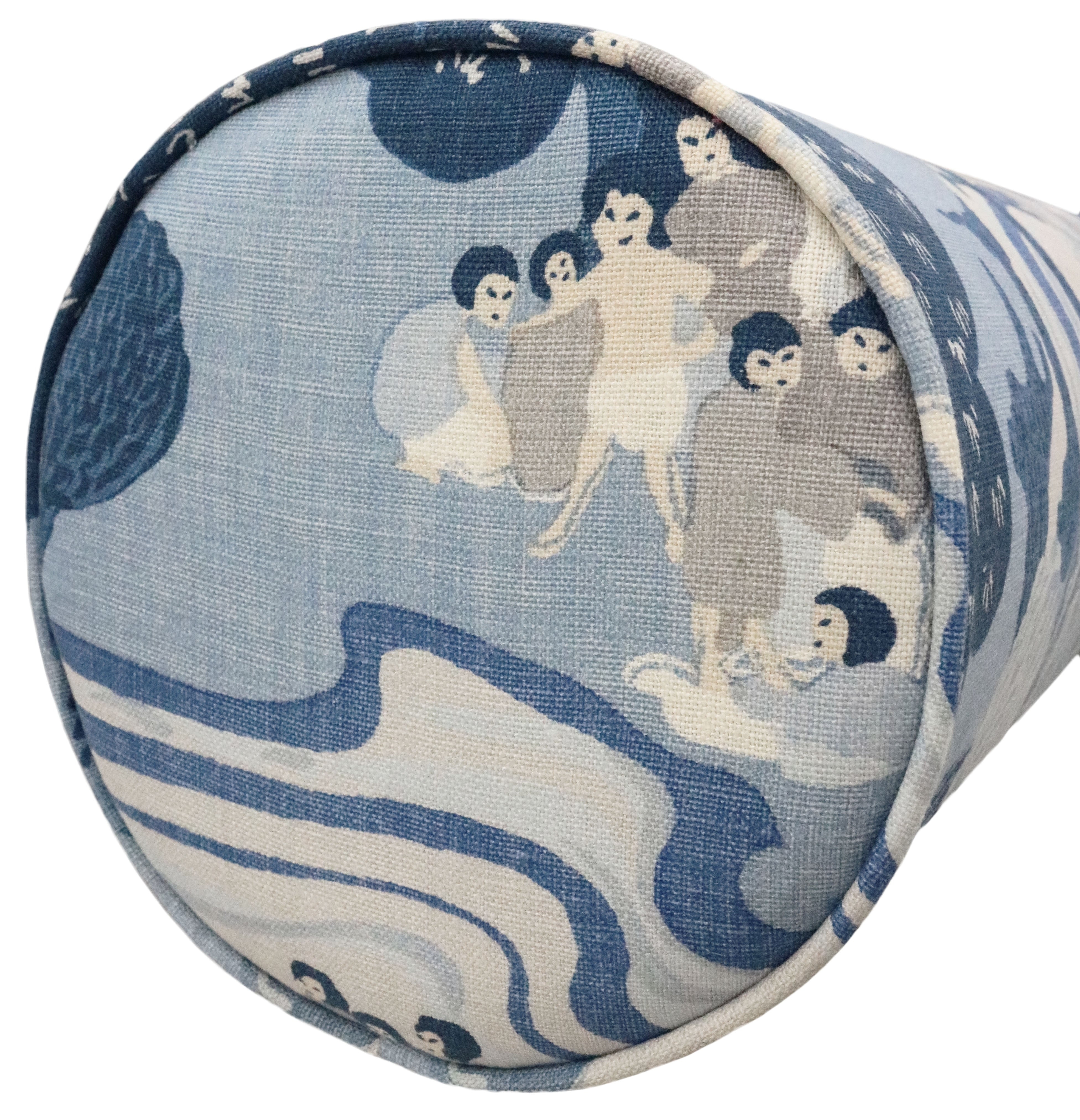THE BOLSTER :: PEARL RIVER // BLUES | SCHUMACHER - BY THE YARD - Image 1