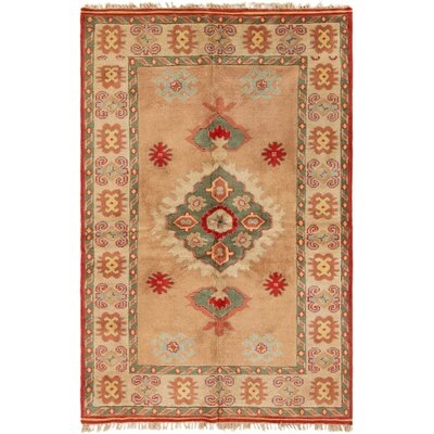 One-of-a-Kind Danuel Hand-Knotted 1980s Anatolian Ivory 5'1" x 8' Wool Area Rug - Image 0