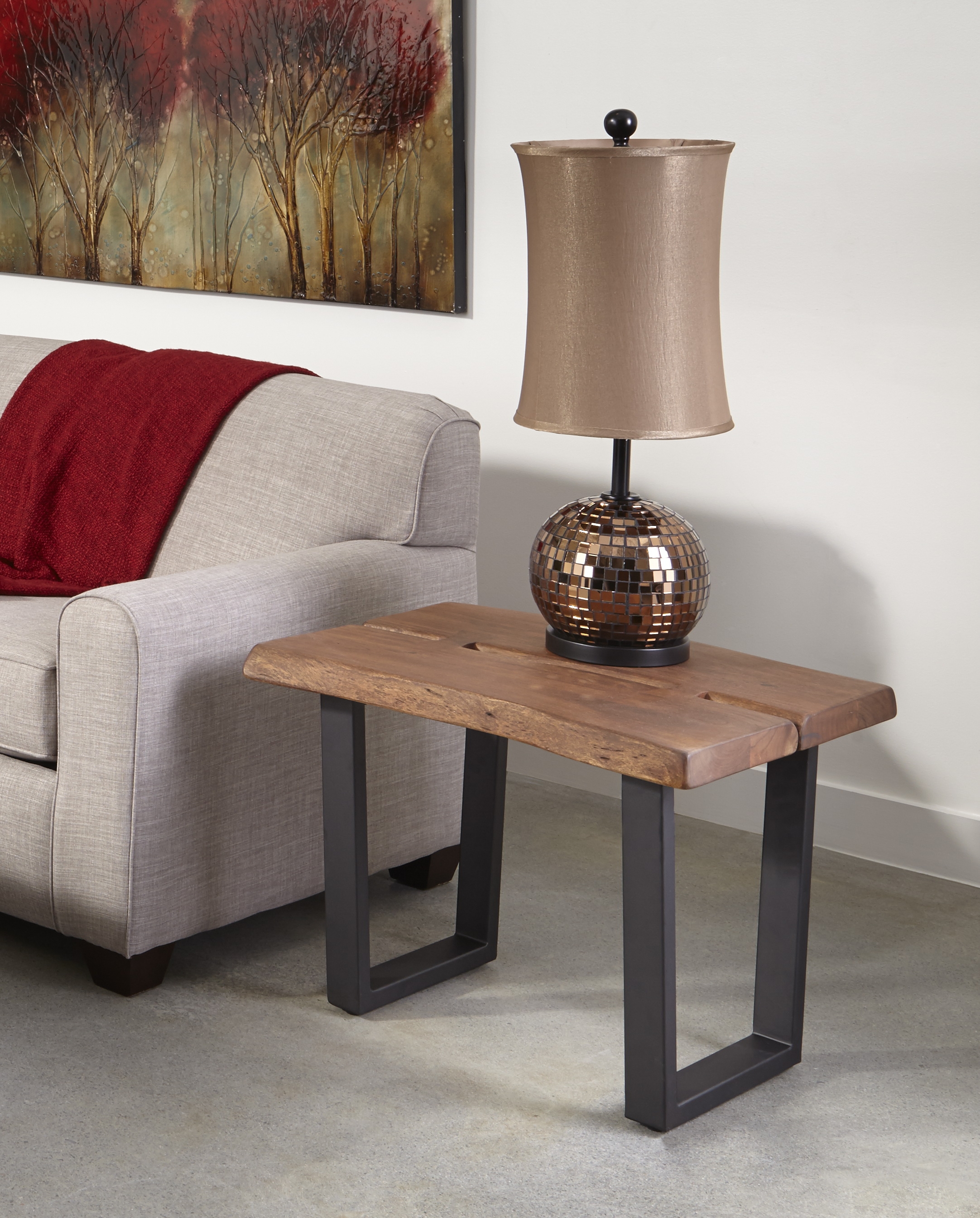 Sequoia End Table - 2 Cartons - Sequoia Light Brown - Image 2