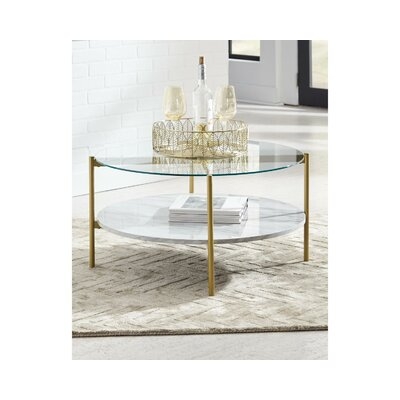 Burroughs Coffee Table with Storage - Image 0