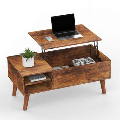 Lift Top Coffee Table With Storage - Image 0