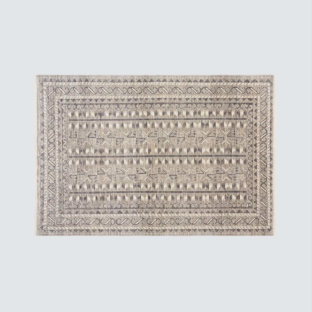 The Citizenry Suhad Hand-Knotted Area Rug | 8' x 10' | Charcoal - Image 2