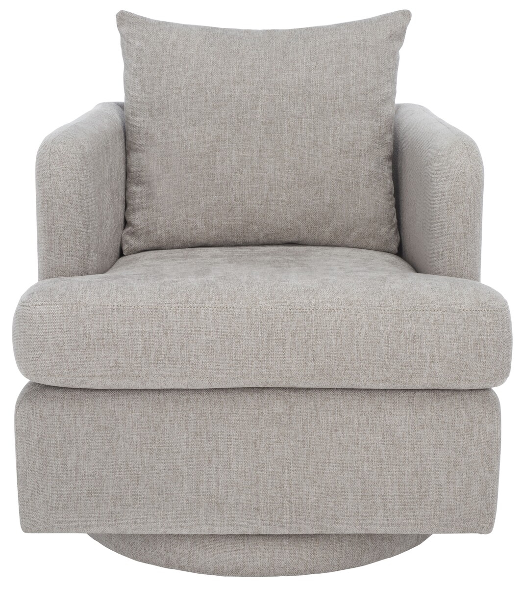 Abbelina Swivel Accent Chair - Grey - Image 0