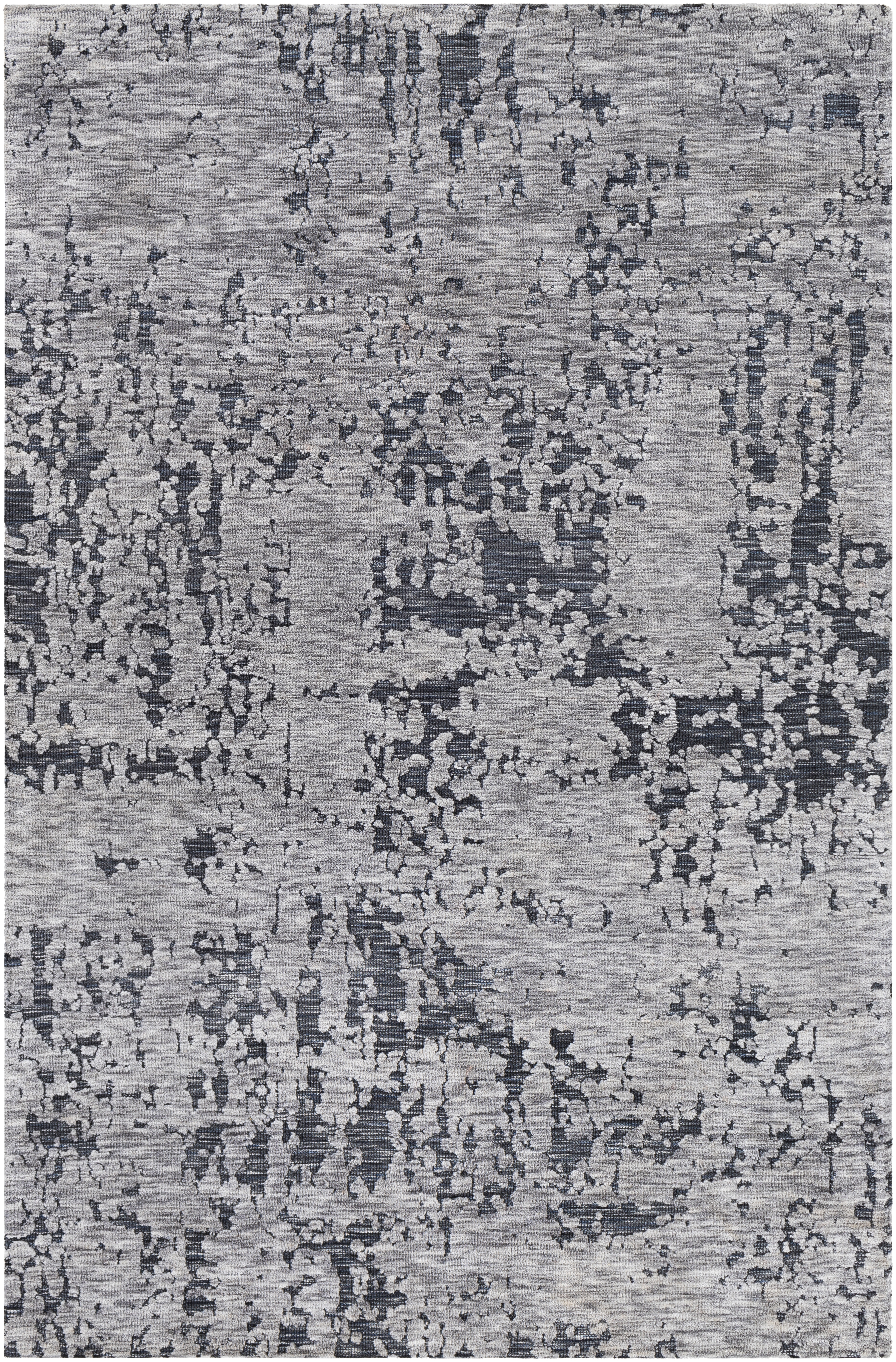 Talise Gray Indoor 2' x 3' Handmade Rug - Image 0