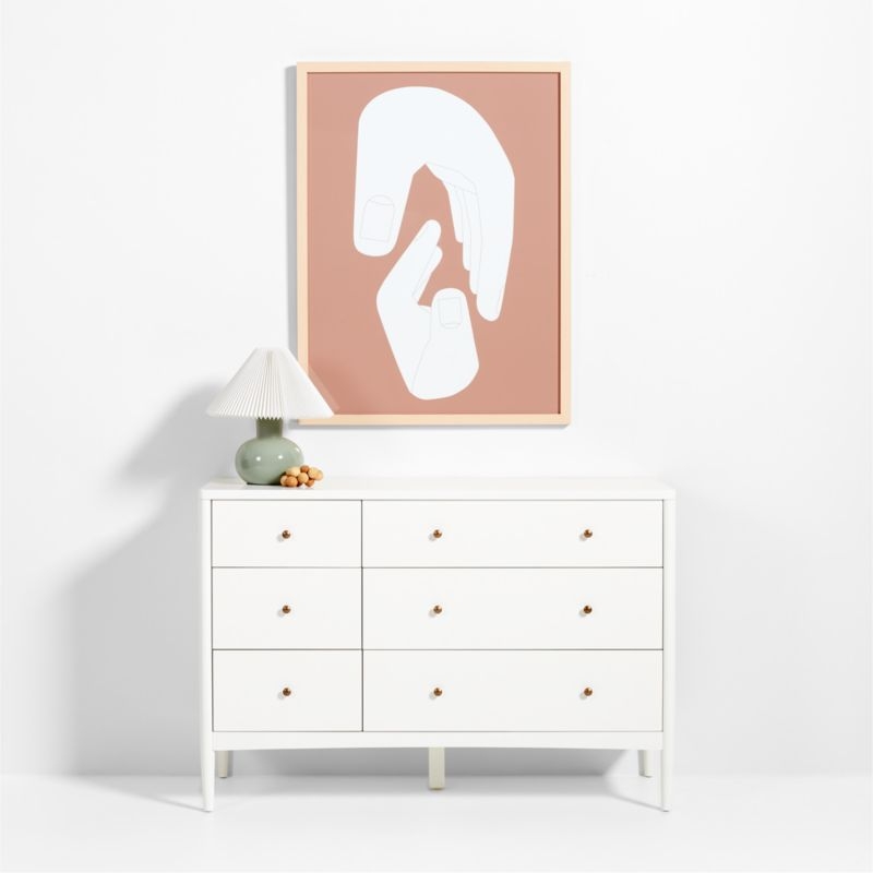 You Are the Sunflower Framed Wall Art Print by Sebastian Curi - Image 3