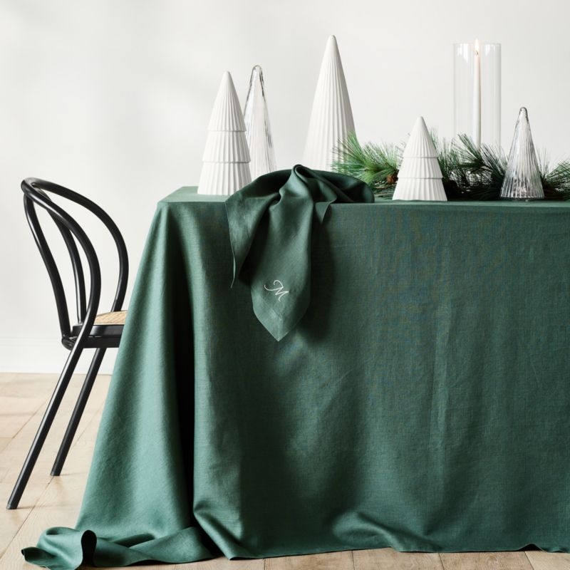 LED Extra-Small White Porcelain Christmas Tree Decorative Object - Image 3