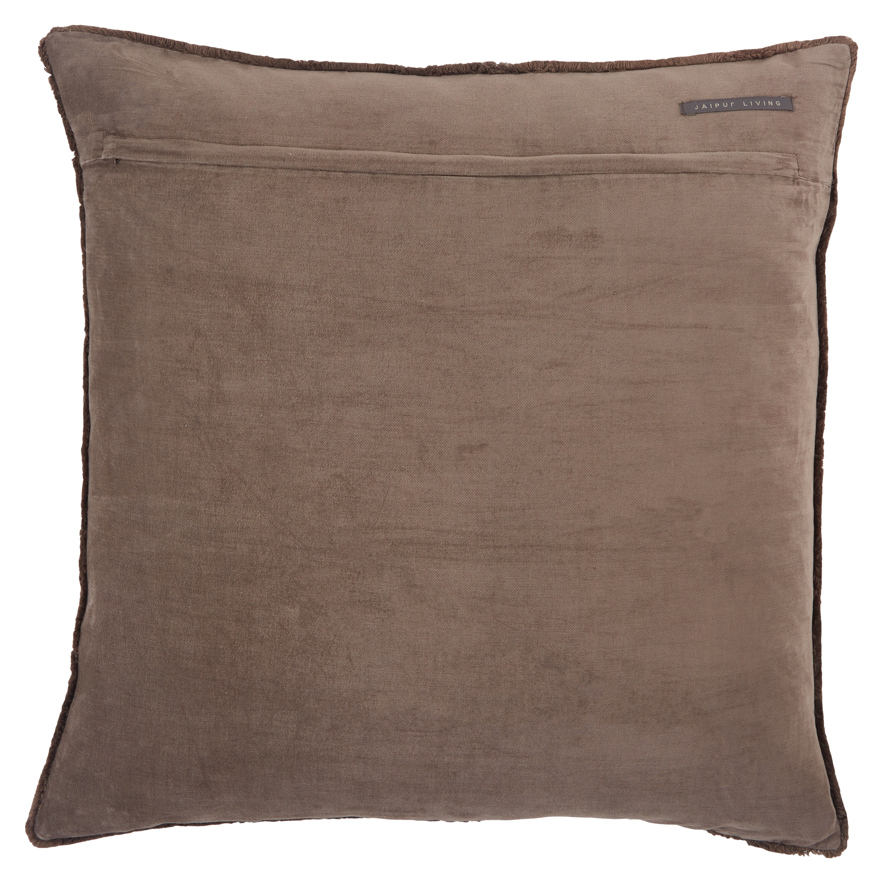 Design (US) Dark Taupe 26"X26" Pillow - Image 1