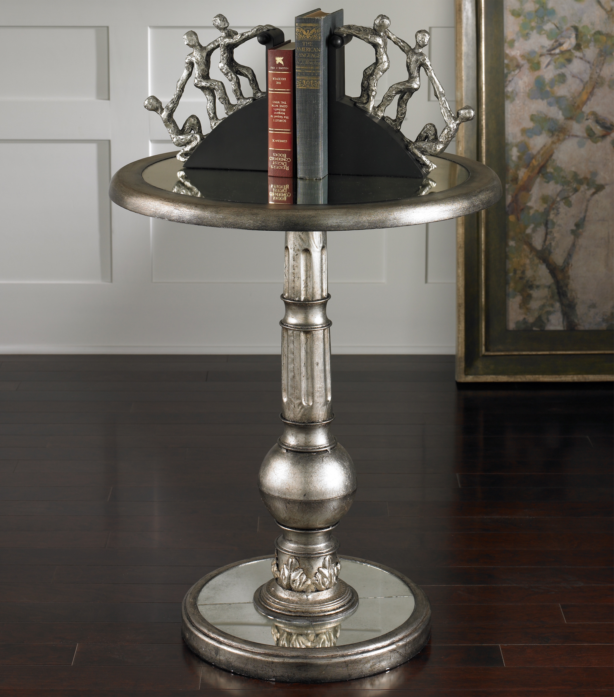 Baina Silver Accent Table - Image 0