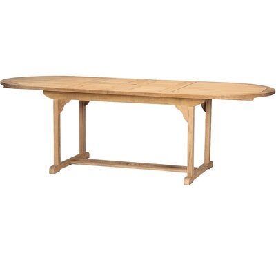 Juarez Extendable Solid Wood Dining Table - Image 0