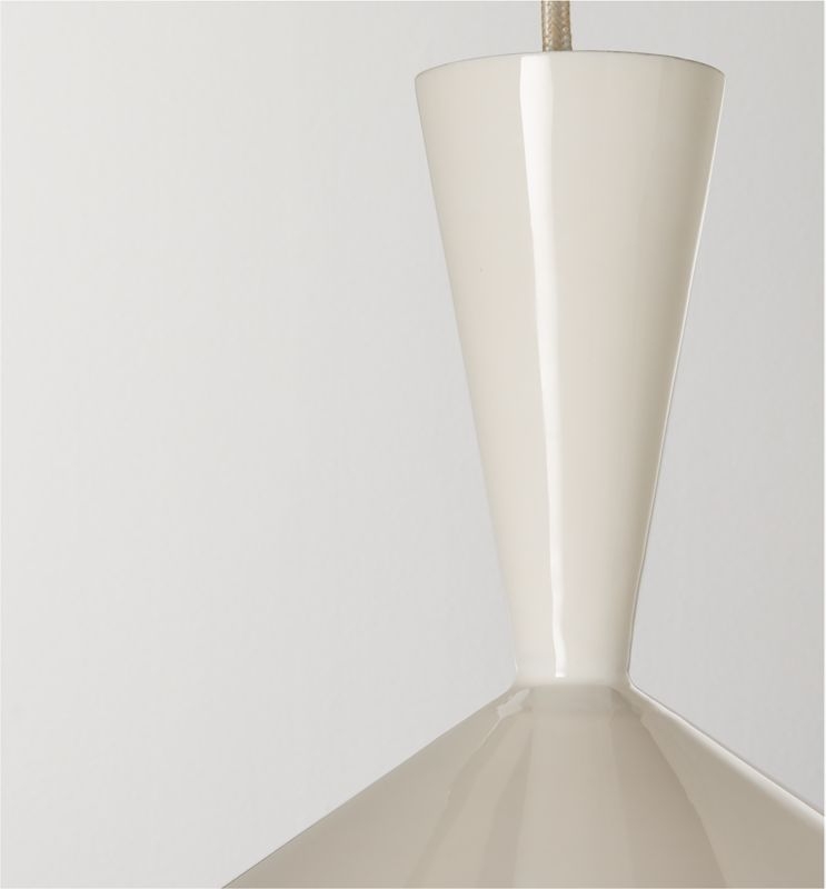 Exposior White Pendant Light Model 018 - Image 3