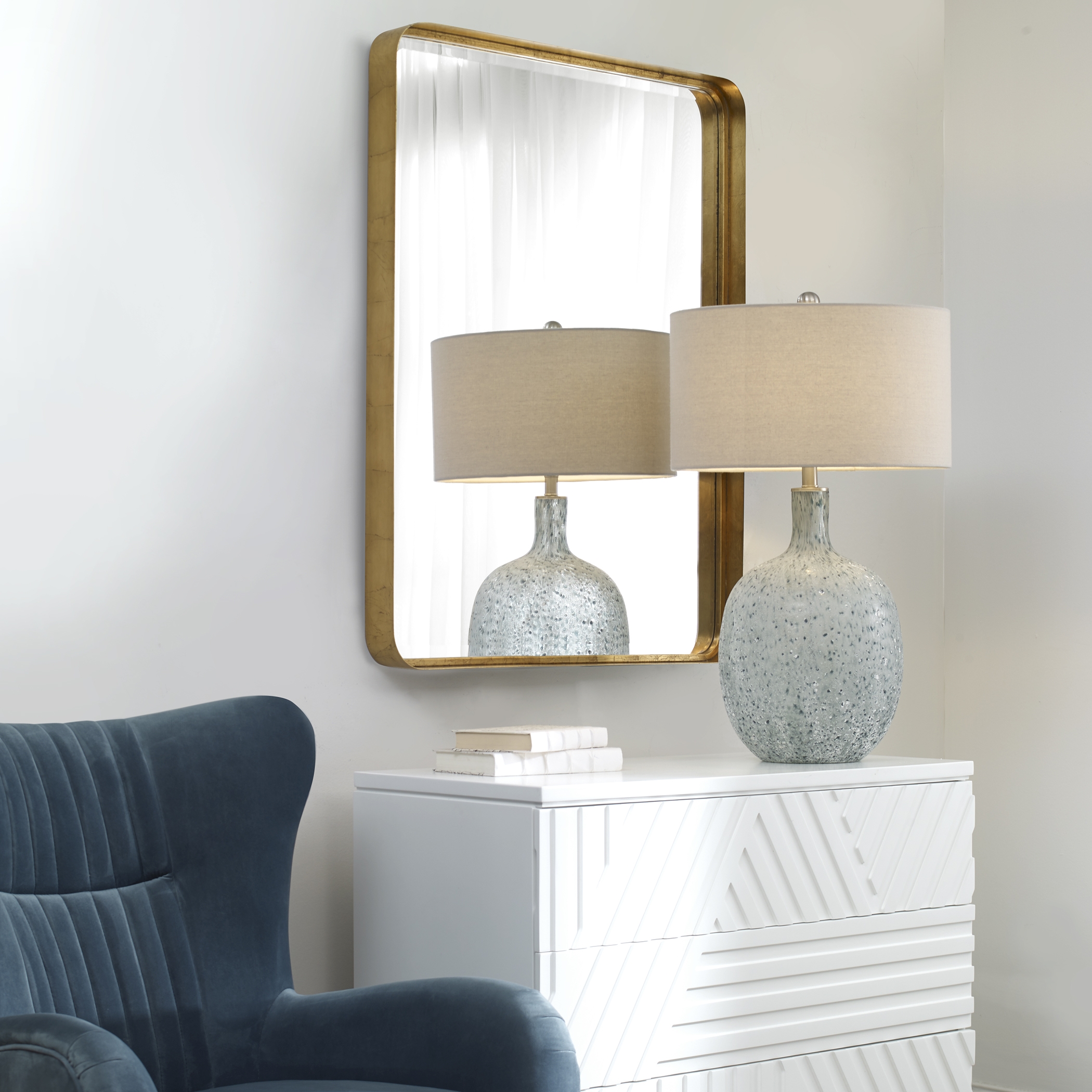Crofton Gold Large Mirror - Image 3