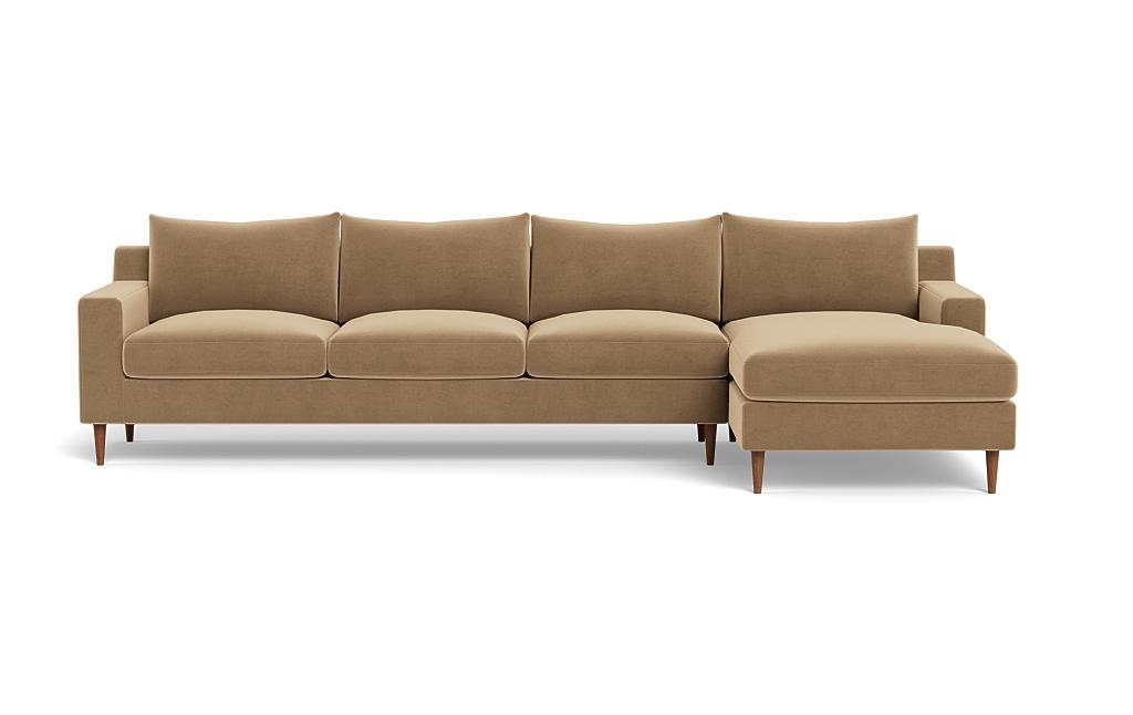 Sloan 4-Seat Right Chaise Sectional - Image 0