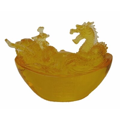 Dragon Phoenix Ingot Figurine - Image 0