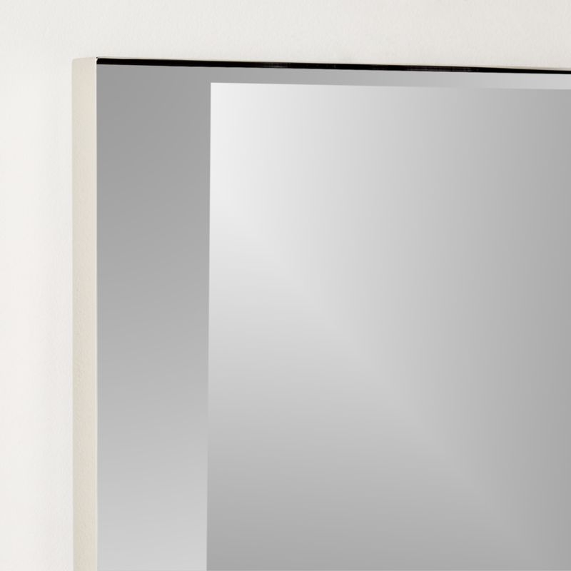 Graduate Beveled Polished Nickel Rectangular Mirror 24"x36" - Image 2