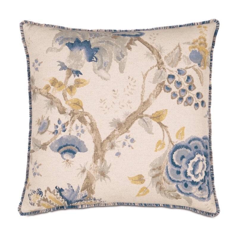Eastern Accents Emory Floral Throw Pillow Cover & Insert - Image 0