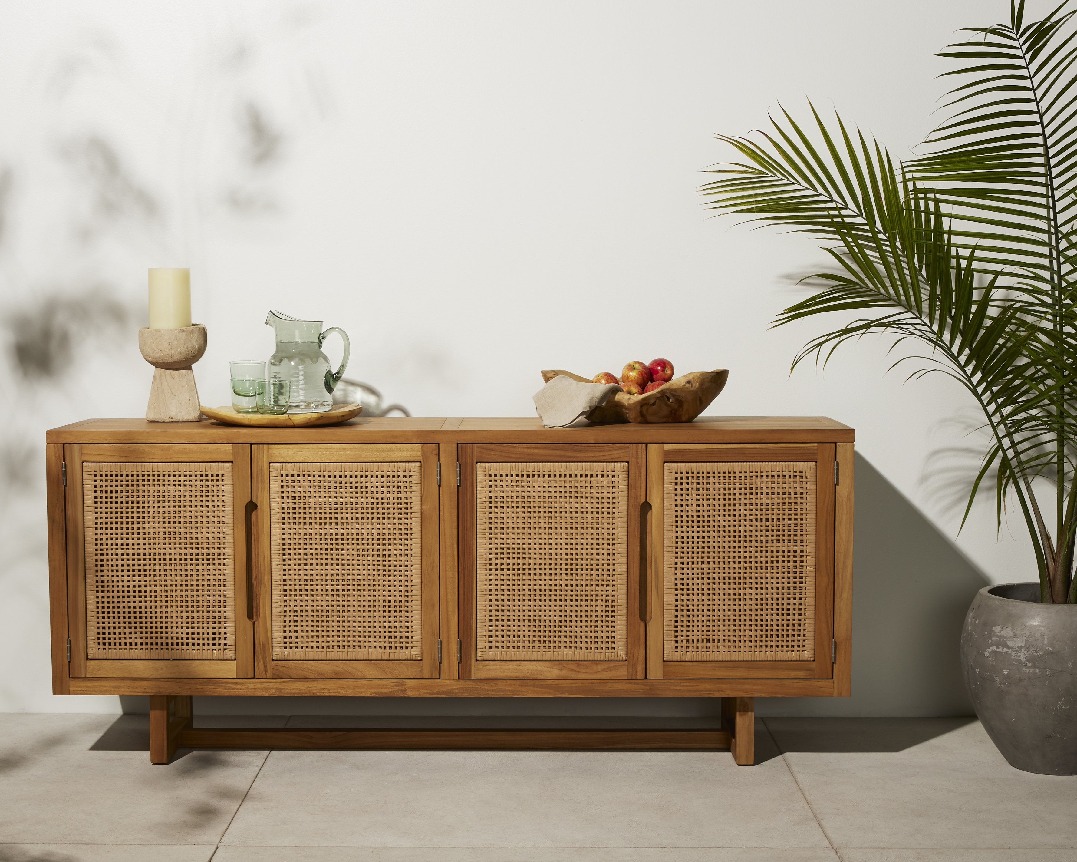 Merit Outdoor Sideboard-Natural Teak-Fsc - Image 15