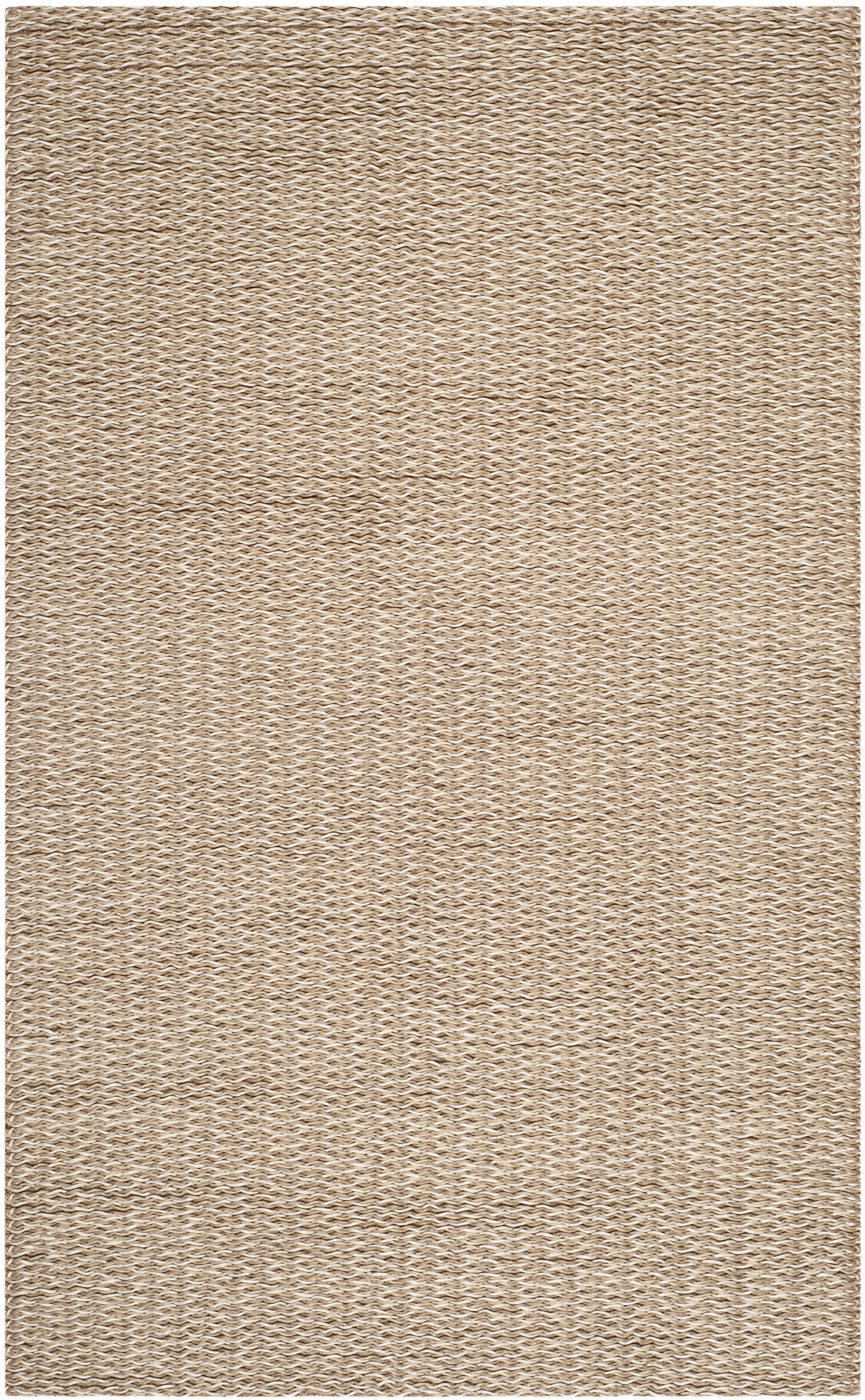 Arlo Home Hand Tufted Area Rug, MAN423A, Beige/Brown,  5' X 8' - Image 0