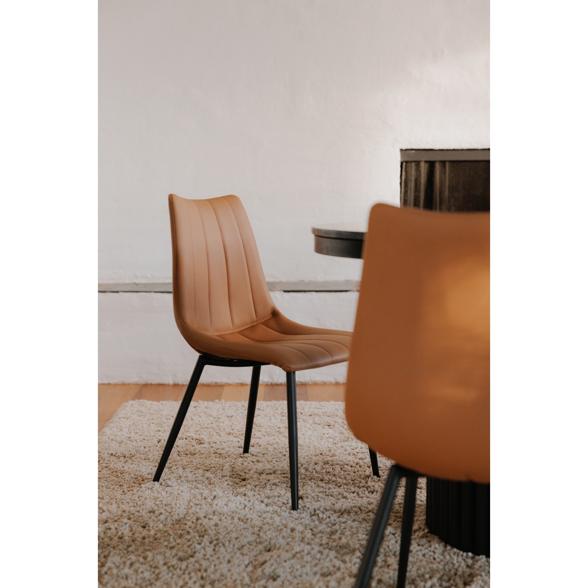 Alibi Dining Chair Tan - Set Of Two - Image 6